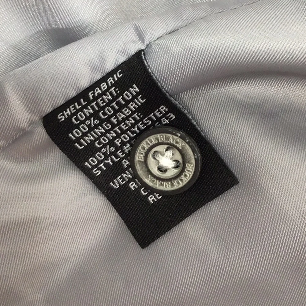 Buckle all cotton